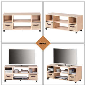 <span class=keywords><strong>OUHAN</strong></span> Meuble TV moderne en bois MDF pour maison, hôtel ou salon, meubles bon marché - Product Image 5