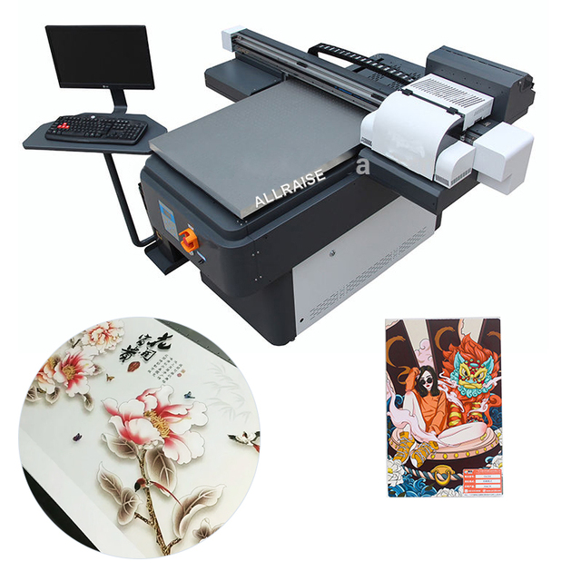 High Speed Digital Uv Dtf Sticker Printer Uv Printer Flat Bed Printing Machine Uv Flatbed Printer
