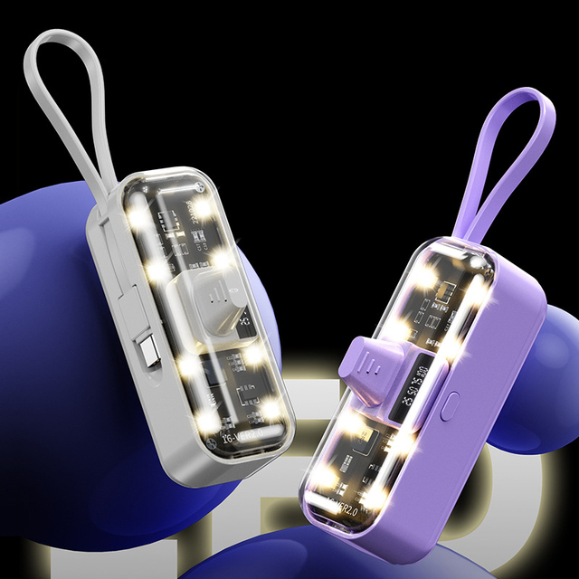 Hot Selling Products Small Mini 5000mah Power Bank Consumer Electronics Capsule Power Banks