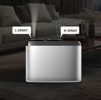Diffuseur d'aromathérapie électrique en métal pour table, purification de l'air, logo personnalisé, design sans eau pour huile essentielle, 1 an pour les foyers