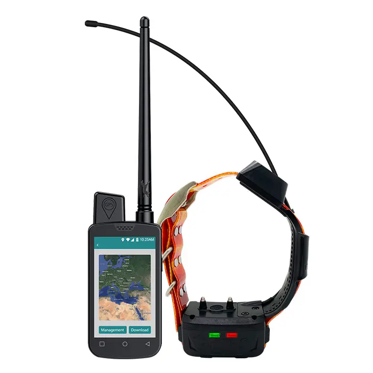 เครื่องติดตามกันน้ำ4G GSM Hunter สุนัขล่าสัตว์ปลอกคอ IP67ติดตาม GPS สำหรับสัตว์เลี้ยง