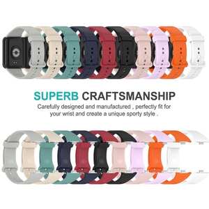 สายนาฬิกาพลาสติกราคาถูกสำหรับ Redmi Watch 6/5/4 สำหรับ Mi band 10/9/8 Pro สายนาฬิกาเปลี่ยนทดแทน - Product Image 6