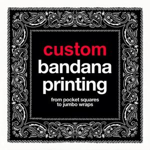 Custom Bandana Made to Order with Your Design Perfect for Business Marketing Events or Personalized <b>Gifts</b> - Product Image 2