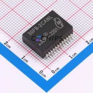30FB-2CANL หม้อแปลง LAN แบบ SMD-24P, ขนาด 18.4x12.4 มม. ตัวเหนี่ยวนำ - Product Image 1