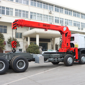 Grúa telescópica hidráulica de brazo recto para camión de servicio pesado BOB-LIFT de 5-12 toneladas, 12000 kg, alcance de 19,35 m, potente - Product Image 2
