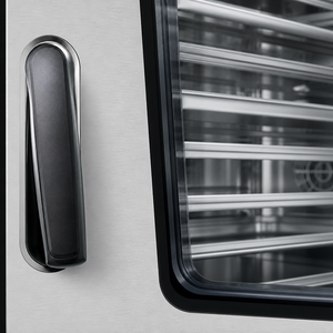 Oven Kombinasi Komersial 6 Tray dengan Kontrol Sentuh & Tombol Pintar, Dilengkapi Troli Penyimpanan Stainless Steel - Truk Makanan untuk Toko Roti - Product Image 5