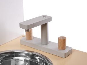 NOVISON Juego de Cocina de Madera para Niños, Juguete de Cocina para Niños Pequeños y Niños Mayores de 3 Años, Juguetes de Cocina Unisex Coloridos - Product Image 4