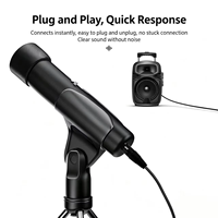 Câble micro TRS 6,5 mm vers XLR femelle, cordon audio en PVC avec fiche plaquée or pour micro, mixeur, amplificateur, haut-parleur, carte son