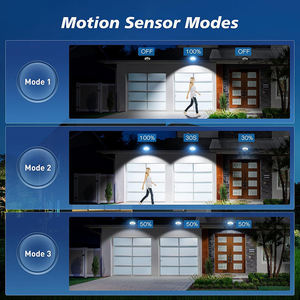 8-COB Super Bright Solar <b>Motion</b> <b>Sensor</b> <b>Light</b> IP65 Waterproof 3 Modes Outdoor Security Wall Lamp for Garden Garage Yard Pathway - Product Image 4