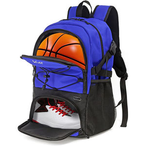 Échantillon gratuit Sac de sport personnalisé pour le basketball Grand sac de sport avec compartiment séparé pour le ballon et les chaussures Football Basketball - Product Image 1