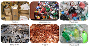 Presse à balles verticale hydraulique industrielle pour déchets de papier, carton, bouteilles en plastique, canettes en métal et aluminium, vêtements textiles - Product Image 6