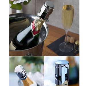 Tapón de botella de champán de acero inoxidable para champán, cava, Prosecco, <span class=keywords><strong>vino</strong></span> espumoso - Product Image 5