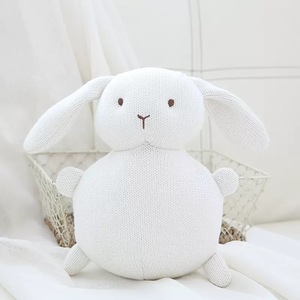 Juguetes de Peluche de Algodón Orgánico Hechos a Mano, Conejito Rosa, Koala, Conejo, <span class=keywords><strong>Elefante</strong></span>, para Niños de 2 a 7 Años, Unisex - Product Image 5
