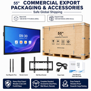 Pizarra Interactiva Digital Inteligente JH-55 de 55 Pulgadas 4K UHD con Sistema Operativo Dual para Aulas Escolares - Product Image 6