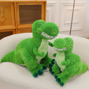 Tyrannosaurus Rex Soft Plush <b>Large</b> Dinosaur <b>Pillow</b> Embroidered Children's Toy Stuffed Doll Creative Custom Soft Cute Dolls Toys - Product Image 5