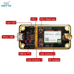 EBYTE OEME42-400MBL-01 modul nirkabel ukuran kecil konsumsi daya rendah 433MHz RF Transceiver HW3000 Chip