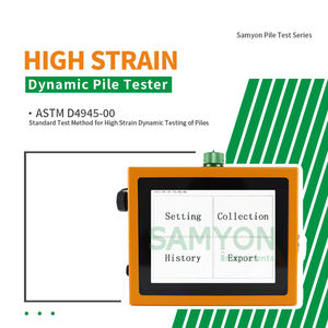 Instrumento Teste Fácil Aplicação para Pilha Carregando Capacidade ASTM D4945 <span class=keywords><strong>HPT</strong></span> Concrete Pile Integrity Load Testing - Product Image 2