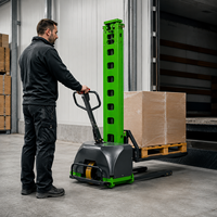 Chariot élévateur électrique certifié CE/ISO, alimenté par courant alternatif, capacité personnalisée, à vendre, neuf