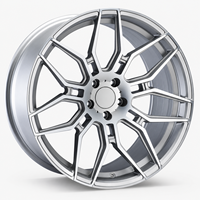 Jantes en alliage monobloc forgées de 16, 17, 18, 19, 20, 21, 22, 23 pouces pour voitures particulières 4x100 4x108 5x120 5x112 5x100 5x114.3