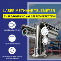 Fixed Methane Scanning Laser Remote Sensing Instrument Telemetry Gas Leakage Monitor Instrument