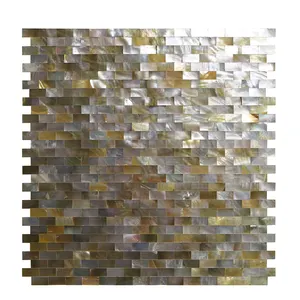 Роскошная перламутровая плитка премиум класса, золотые цвета, ракушка, мозаика для стен, кухни, ванной комнаты