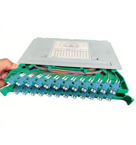 Hot Sale 12-Core Fiber Fusion Splice Tray Universal SC/FC/LC/ST Interfaces SM/MM OM3 Loose/<b>Tight</b> Buffer FTTH ODF 7-15 Year - Product Image 6