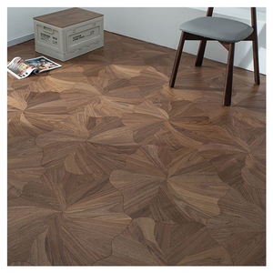 Offre spéciale Apolloxy <span class=keywords><strong>Parquet</strong></span> en bois massif Forme <span class=keywords><strong>de</strong></span> feuille <span class=keywords><strong>de</strong></span> lotus à motifs <span class=keywords><strong>Parquet</strong></span> en noyer noir <span class=keywords><strong>Parquet</strong></span> en bois dur - Product Image 3