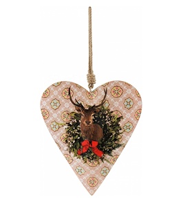 Fabricante de decoración navideña e invernal, colgante impreso, temporada cardíaca y decoración festiva - Product Image 3