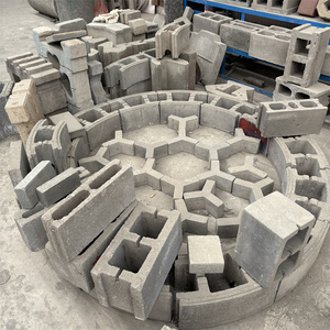 Commercio all'ingrosso della fabbrica di cemento piccolo blocco di cemento macchina per la formatura di mattoni di cemento macchina macchina blocco Paver produttore a Pune - Product Image 6