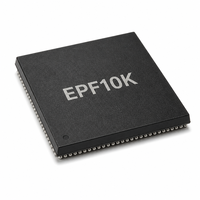 Microcontrolador FPGA IC EPF10K20TI144-4N, Paquete 144TQFP, 81 E/S, Memoria Flash de 320K