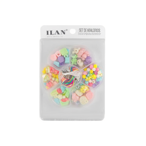 Set di Perline ILAN 10x10cm Multicolore, Kit per Creazione di Gioielli - Product Image 1