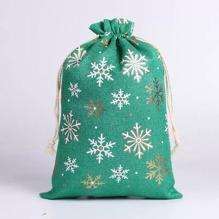 Flocons de neige verts