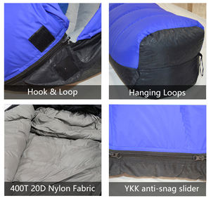 Sac de couchage d'hiver en duvet de canard de qualité supérieure, léger et chaud, OEM, 1800 g - Product Image 6