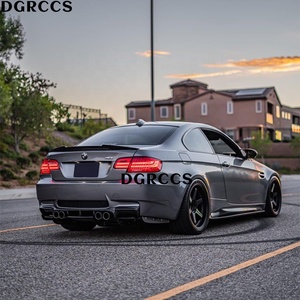 Aileron arrière en fibre de carbone style M3 M4 pour BMW Série 3 E92 Coupé et E92 M3 2005-2013 - Product Image 2