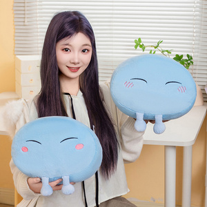 Nuovo arrivo melma Plushie Anime Tensei Shitara scaldamani bambola imbottita cuscini di peluche melma Datta <span class=keywords><strong>Ken</strong></span> Tempest cuscino Rimuru - Product Image 6
