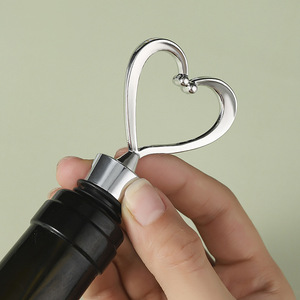Heart Shaped <b>Wine</b> <b>Stopper</b> Metal Sealing Bottle Plug For Wedding Party Gift - Product Image 3