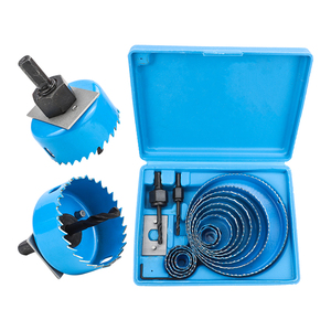 Industriel 19-127mm # Kit de 50 forets en acier pour le travail du bois, ouvre-trous pour bois tendre et panneaux en PVC - Product Image 1