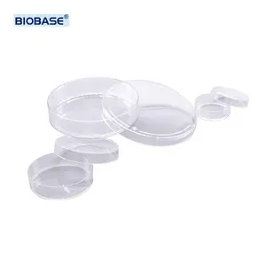 Biobase China Prato de Petri de plástico/material de vidro de uso único prato de cultura celular de 35mm para microbiologia
