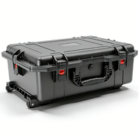 Valise de transport étanche en plastique rigide IP67 pour équipement et instruments, faible coût, fabrication OEM disponible