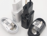 Chargeur Oem 5V 2A EU avec câble usb Adaptateur de charge mural pour xiaomi Redmi 7 7A 6A 5A 4A Note 3 4 5 6 pro 4X S2/A2 lite