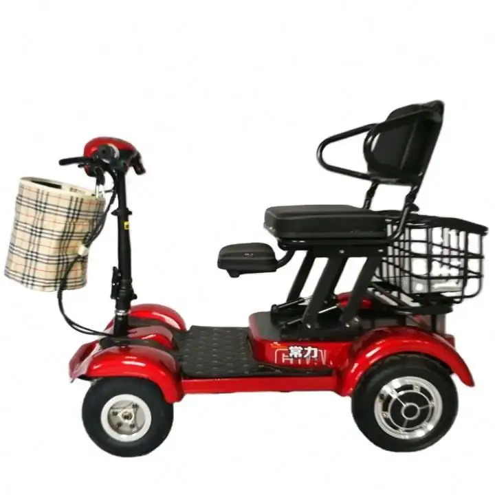 Chang Li 500W Bị Vô Hiệu Hóa Ba Bánh 3 Bánh Xe Xe Màu Xanh Lá Cây Tok Tok Ống E-Xe Điện Xe Trung Quốc ATV Trike