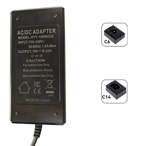 Alimentation de sortie AC 100V-240V à DC 19V 6.32A 6320MA Adaptateur d'alimentation de bureau pour ordinateur portable PC tout-en-un - Product Image 3