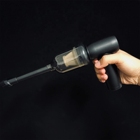 CROSSGUN-Mini ventilateur turbo à jet puissant, aspirateur électrique à aspiration multifonctionnelle intégré, souffleur d'élimination de la poussière