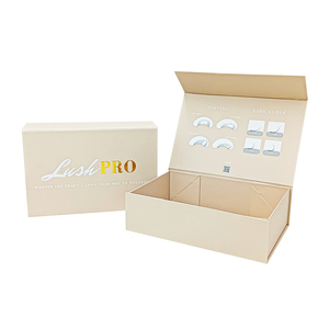 Caja de Embalaje Magnética Negra Grande Personalizada Reciclable con Tapa Cerrada, Grabado en Relieve, Laminación Mate, Forro de Esponja, Logotipo Impreso, Cajas de Regalo - Product Image 1