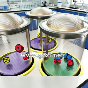 Salle de jeu d'échecs et de cartes de haute qualité, 3 coupelles à dés connectées, machine à dés de loterie haut de gamme, Sic Bo - Product Image 2