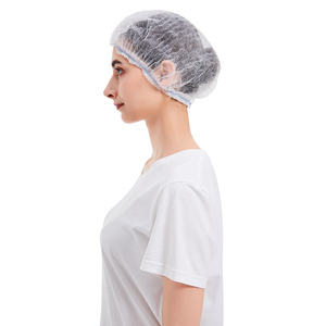 غطاء مشبك غطاء الغوغاء للاستعمال مرة واحدة صديق للبيئة من المصنع مصنوع من بولي بروبلين ورسز - Product Image 3