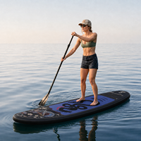 Planche à pagaie gonflable en PVC pour adultes, stable, polyvalente, grande flottabilité, pour les sports nautiques en plein air, la pêche et les loisirs