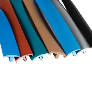 WELLTOP 17.013 Flexibles PVC T-Profil Kantenst reifen Sofa Schrank tür und Dekorations streifen Gummi kantenst reifen für Möbel