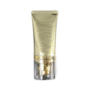 หลอดบรรจุภัณฑ์ครีมกันแดด บีบีครีม แบบปั๊มสุญญากาศ รูปทรงวงรี ขนาด 30 มล. 50 มล. พร้อมหัวปั๊มโลหะ สีเงิน สีทอง รับทำโลโก้ตามสั่ง - Product Image 5