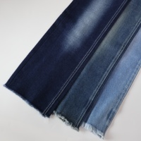 Tela vaquera elástica de alta calidad teñida en hilo, 70% algodón, 3% elastano, 11.8oz, 7S*10/40, para jeans, zapatos y bolsos, venta al por mayor